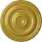 Ekena Millwork Kepler Traditional Ceiling Medallion (For Canopies up to 2 5/8"), 11 7/8"OD x 1 1/4"P, Rich Gold CM12KPRGS - alternate 1